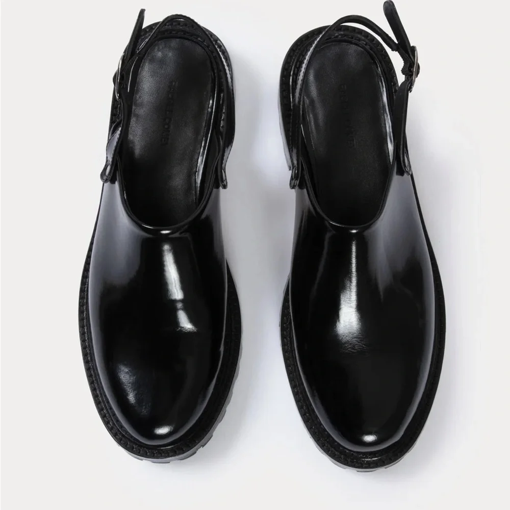 Rachel Comey Gilly Clogs Patent Leather SZ 7 - Picture 5 of 16